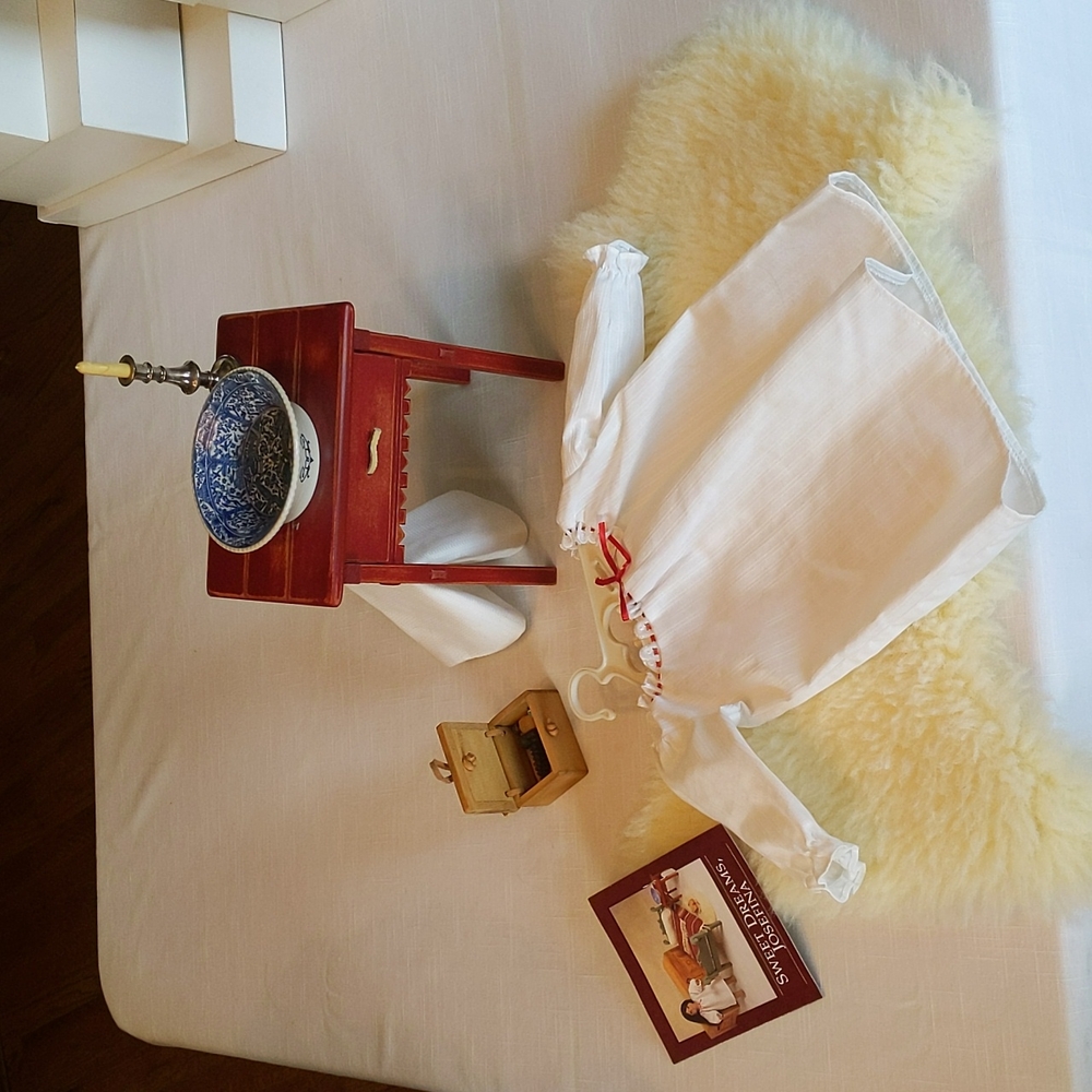 Josefina's night time accessories.